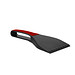 Eiskratzer Top Grip, perlgrau/standard-rot